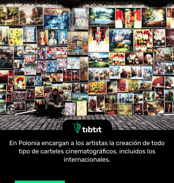 En Polonia encargan a los artistas la creación de todo tipo de carteles cinematográficos, incluidos los internacionales.