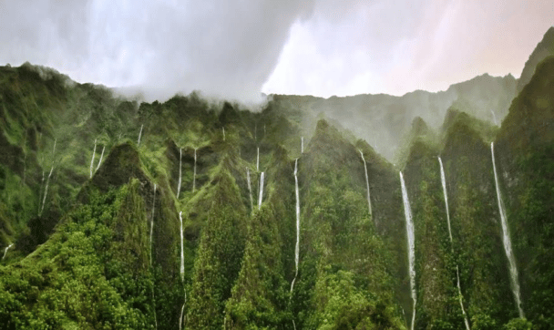 Tierra de las mil cascadas O'ahu