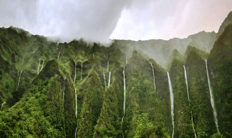 Tierra de las mil cascadas O'ahu