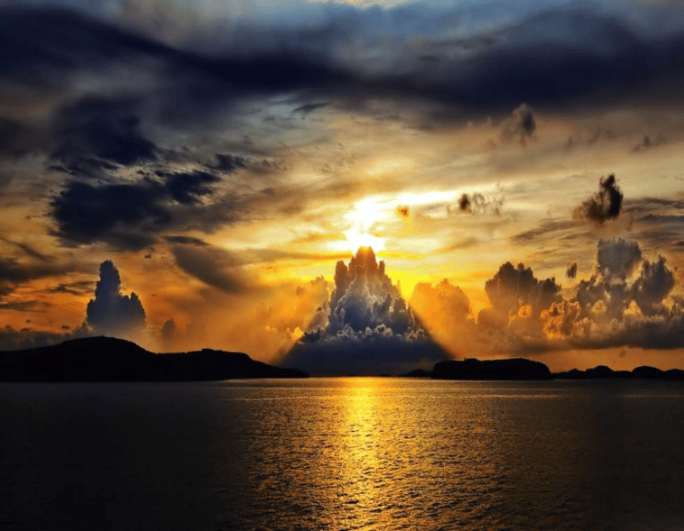 Puesta de sol en Suecia