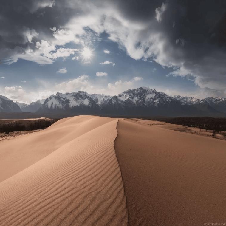 Desierto de Chara en Rusia. La cordillera de Kodar en la taiga rusa