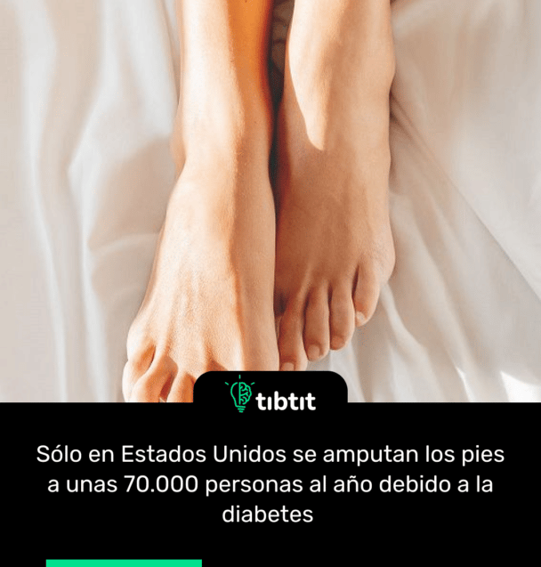 Sólo en Estados Unidos se amputan los pies a unas 70.000 personas al año debido a la diabetes