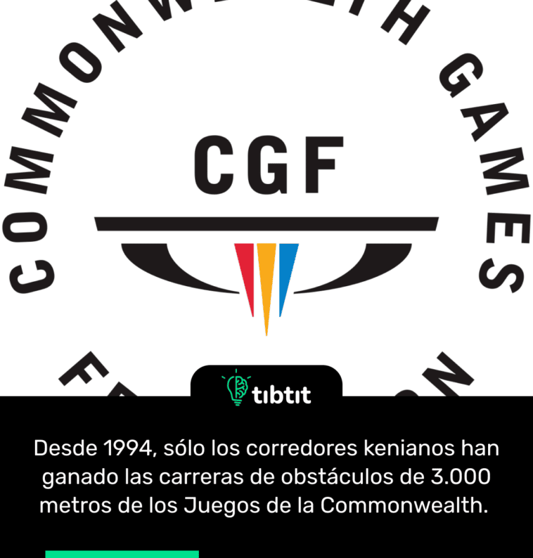 Desde 1994, sólo los corredores kenianos han ganado las carreras de obstáculos de 3.000 metros de los Juegos de la Commonwealth.