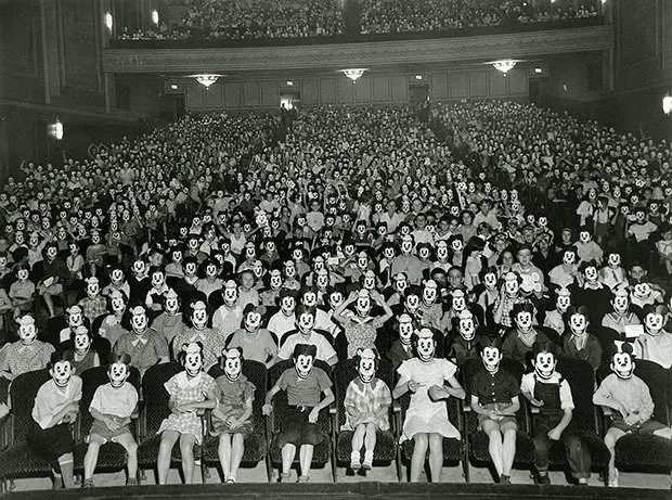 Reunión del club de Mickey Mouse. (principios de 1930).