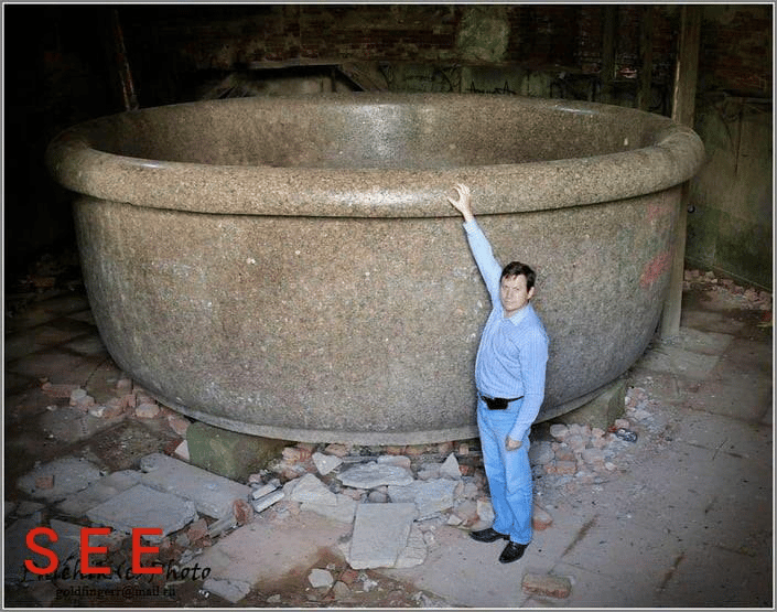 Bañera del emperador ruso Alejandro I.