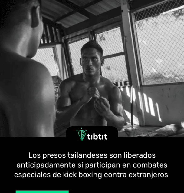 Los presos tailandeses son liberados anticipadamente si participan en combates especiales de kick boxing contra extranjeros