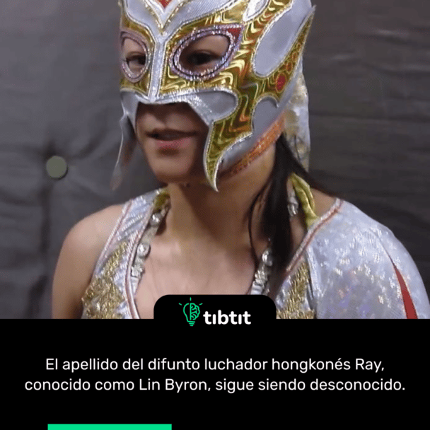 El apellido del difunto luchador hongkonés Ray, conocido como Lin Byron, sigue siendo desconocido.