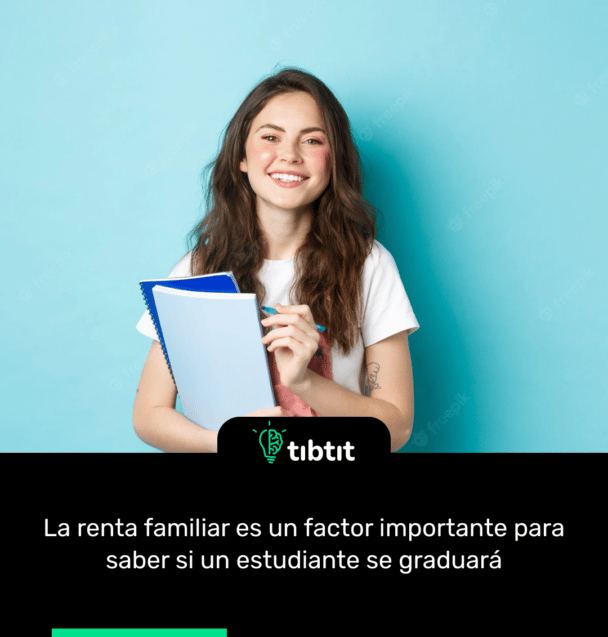 La renta familiar es un factor importante para saber si un estudiante se graduará