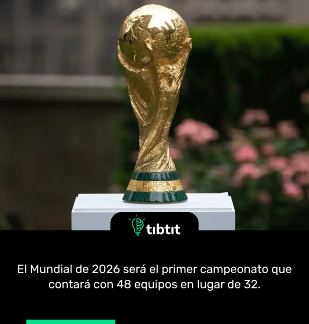El Mundial de 2026 será el primer campeonato que contará con 48 equipos en lugar de 32.