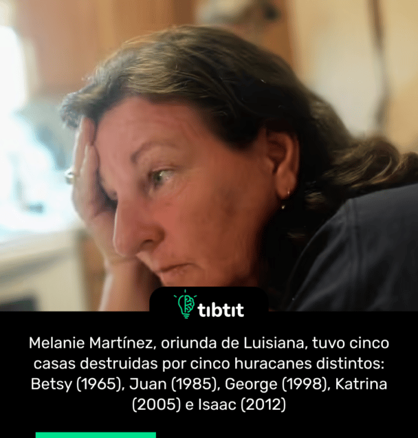 Melanie Martínez, oriunda de Luisiana, tuvo cinco casas destruidas por cinco huracanes distintos: Betsy (1965), Juan (1985), George (1998), Katrina (2005) e Isaac (2012)