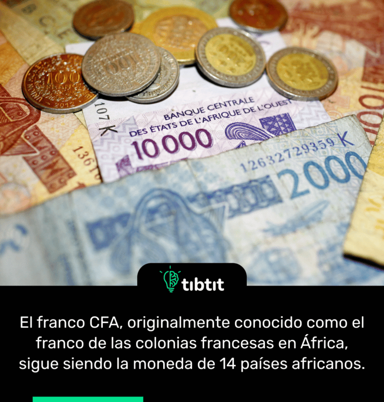 El franco CFA, originalmente conocido como el franco de las colonias francesas en África, sigue siendo la moneda de 14 países africanos.