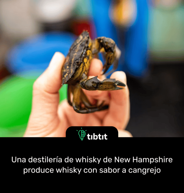 Una destilería de whisky de New Hampshire produce whisky con sabor a cangrejo