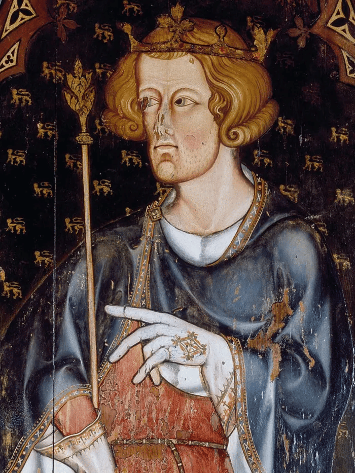 El rey Eduardo I "Martillo de los escoceses" era el hermano mayor de Edmund.Dominio público de Wikipedia