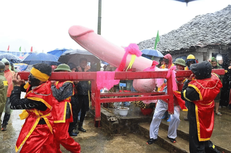 Festival de fertilidad de Ná Nhèm, Lang Son, Vietnam