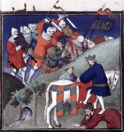 La batalla de Manzikert. Boccace, Dominio público, Wikimedia Commons