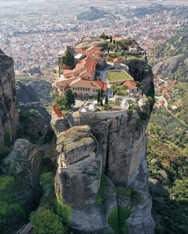Monasterios de Meteora en Grecia.
