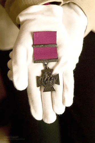 La Cruz Victoria fue instituida en 1856.Imágenes de defensa en Flick
