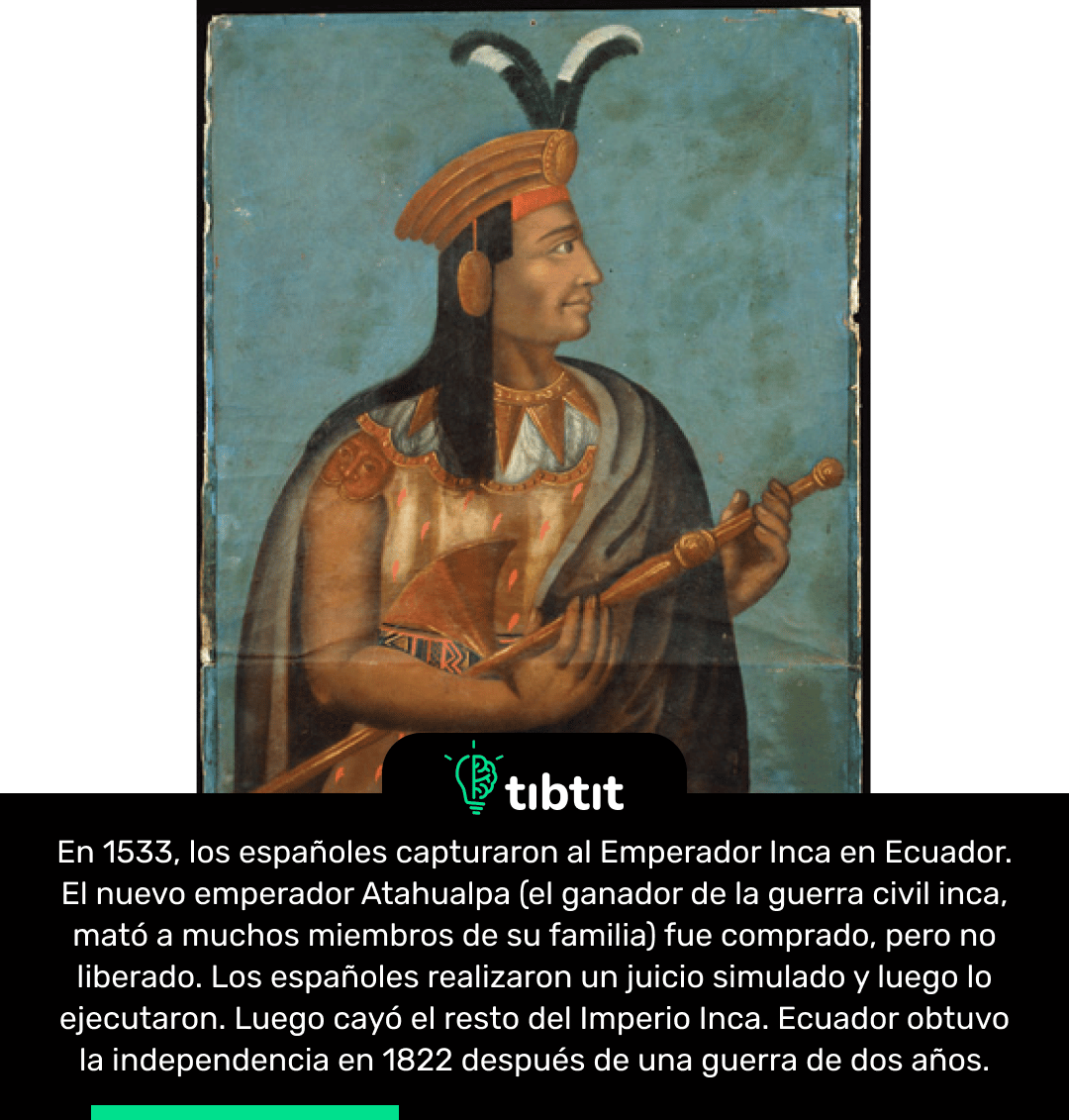 Sabías Que… Emperador Inca | Curiosidades & Datos Curiosos | Los Datos ...