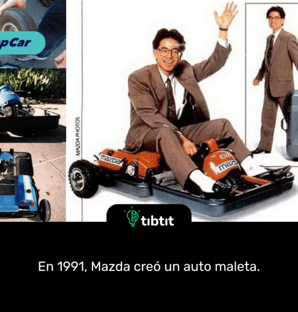 En 1991, Mazda creó un auto maleta.