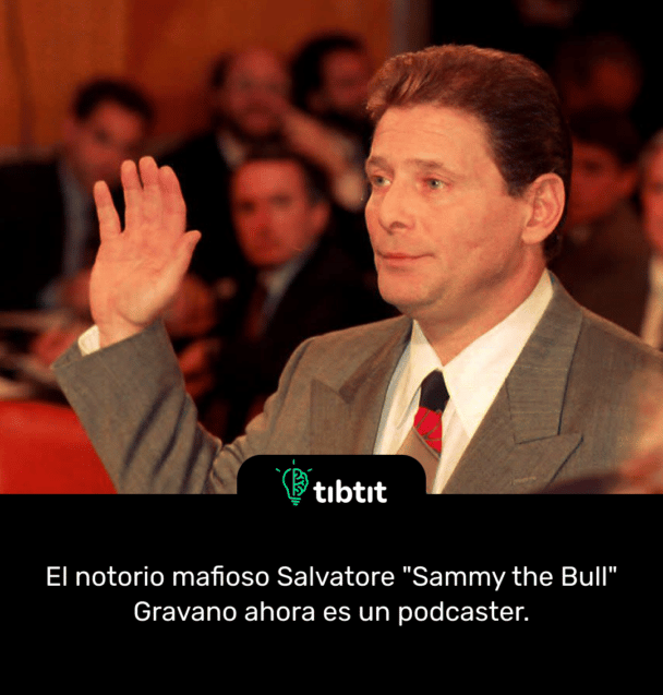 El notorio mafioso Salvatore "Sammy the Bull" Gravano ahora es un podcaster.