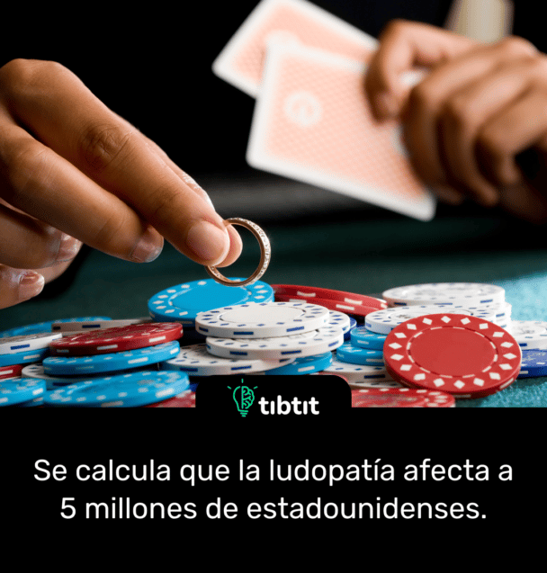Se calcula que la ludopatía afecta a 5 millones de estadounidenses.