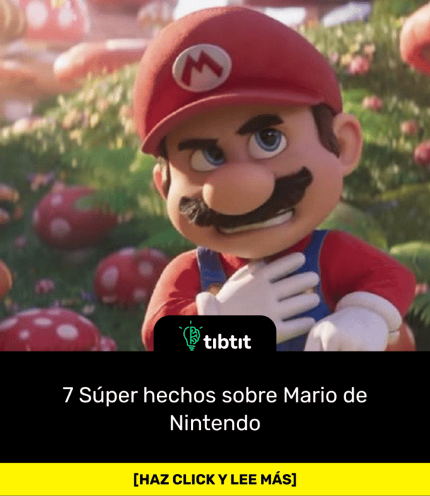 7 Súper hechos sobre Mario de Nintendo