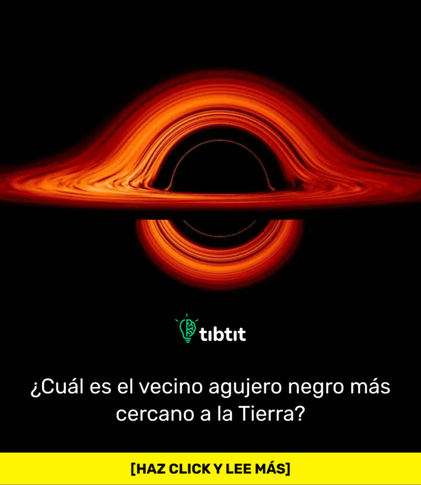¿Cuál es el vecino agujero negro más cercano a la Tierra?