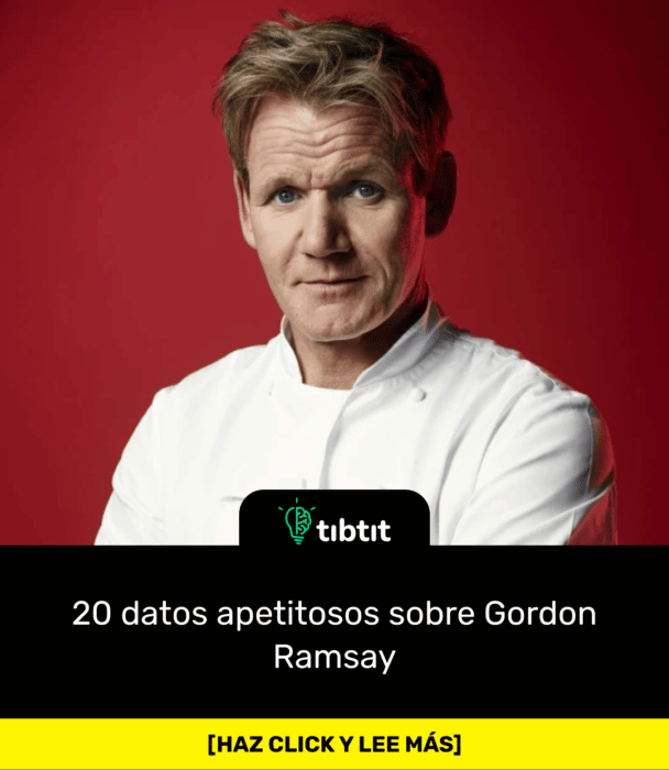 20 datos apetitosos sobre Gordon Ramsay