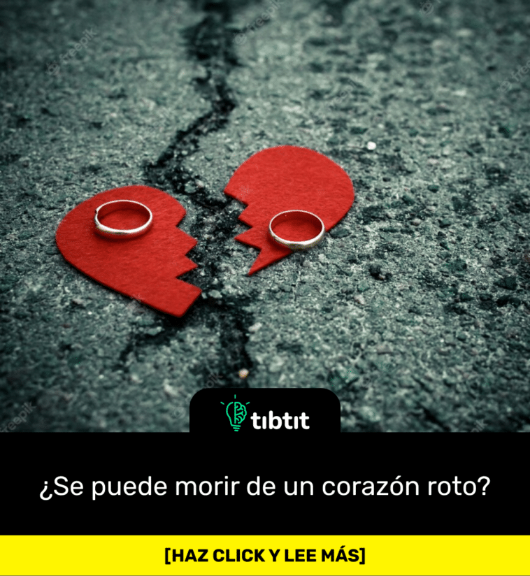 ¿Se puede morir de un corazón roto?
