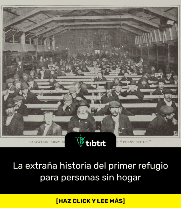 La extraña historia del primer refugio para personas sin hogar