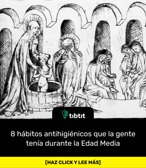 8 hábitos antihigiénicos que la gente tenía durante la Edad Media