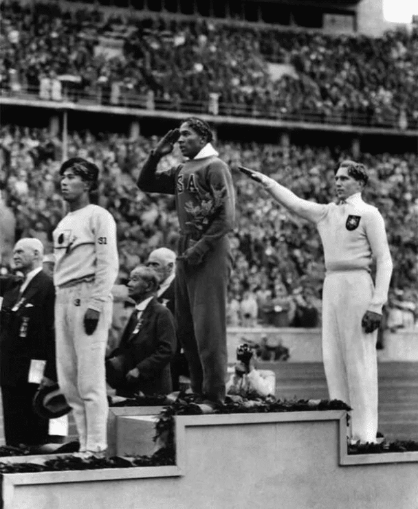 Jesse Owens ganó el oro en los Juegos Olímpicos de la Alemania nazi de 1936.
