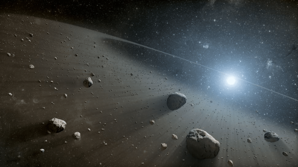 En 2022, el satélite Gaia encontró muchos más asteroides en el sistema solar. (Crédito de la imagen: NASA/JPL-Caltech)