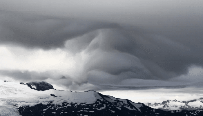 ¿Es eso una cara en las nubes?Jeffrey Pang a través de Wikimedia Commons.
