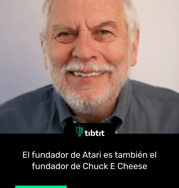 El fundador de Atari es también el fundador de Chuck E Cheese