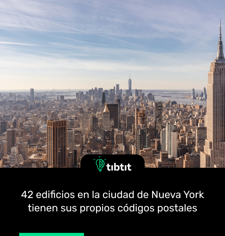 42 edificios en la ciudad de Nueva York tienen sus propios códigos postales