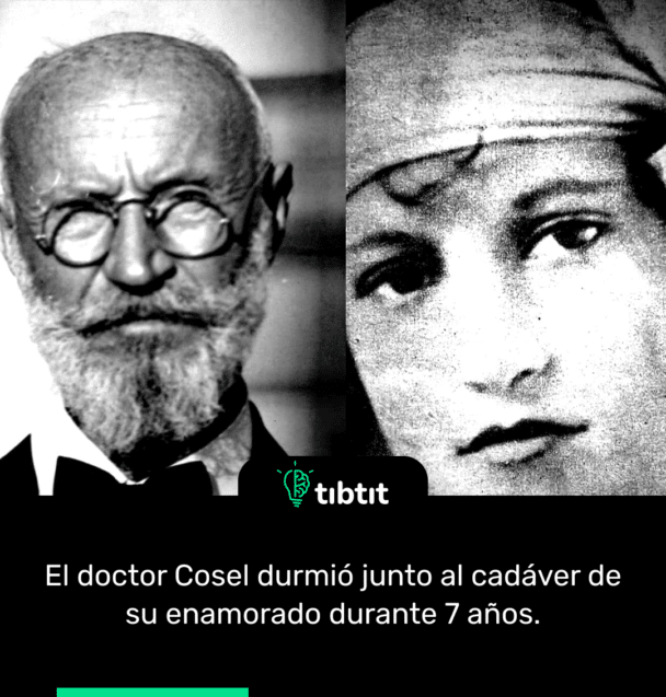 El doctor Cosel durmió junto al cadáver de su enamorado durante 7 años.