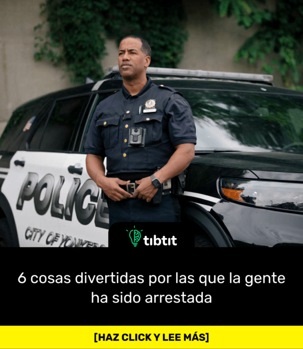 6 cosas divertidas por las que la gente ha sido arrestada