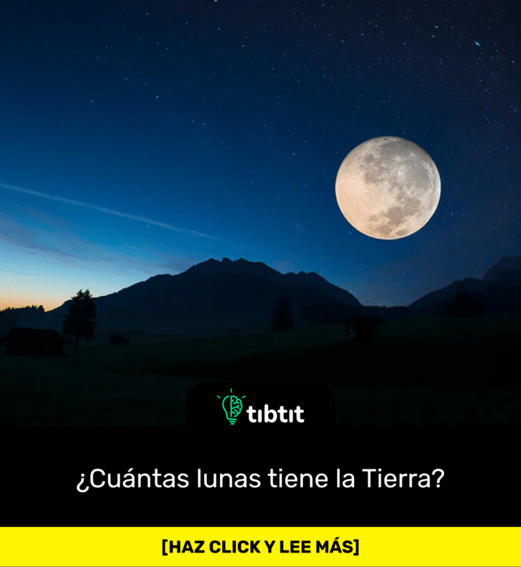 ¿Cuántas lunas tiene la Tierra?