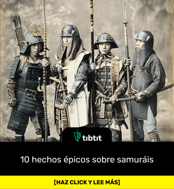 10 hechos épicos sobre samuráis