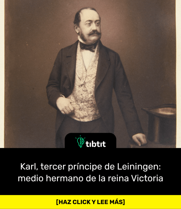 Karl, tercer príncipe de Leiningen: medio hermano de la reina Victoria