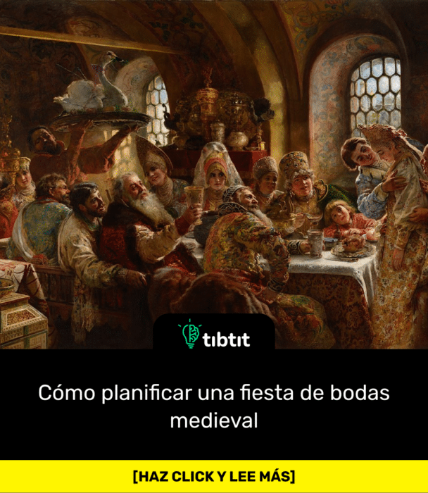 Cómo planificar una fiesta de bodas medieval