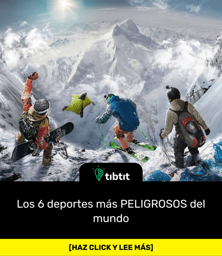 Los 6 deportes más PELIGROSOS del mundo