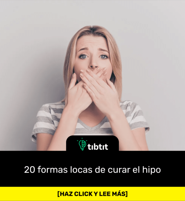 20 formas locas de curar el hipo