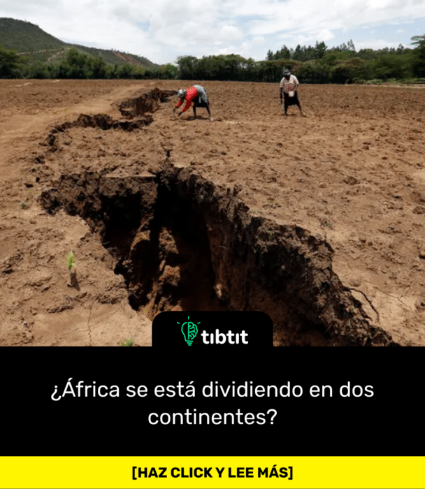 ¿África se está dividiendo en dos continentes?