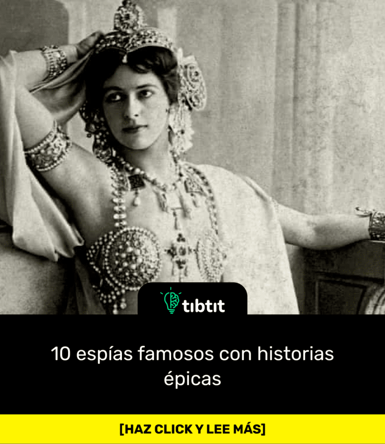 10 espías famosos con historias épicas