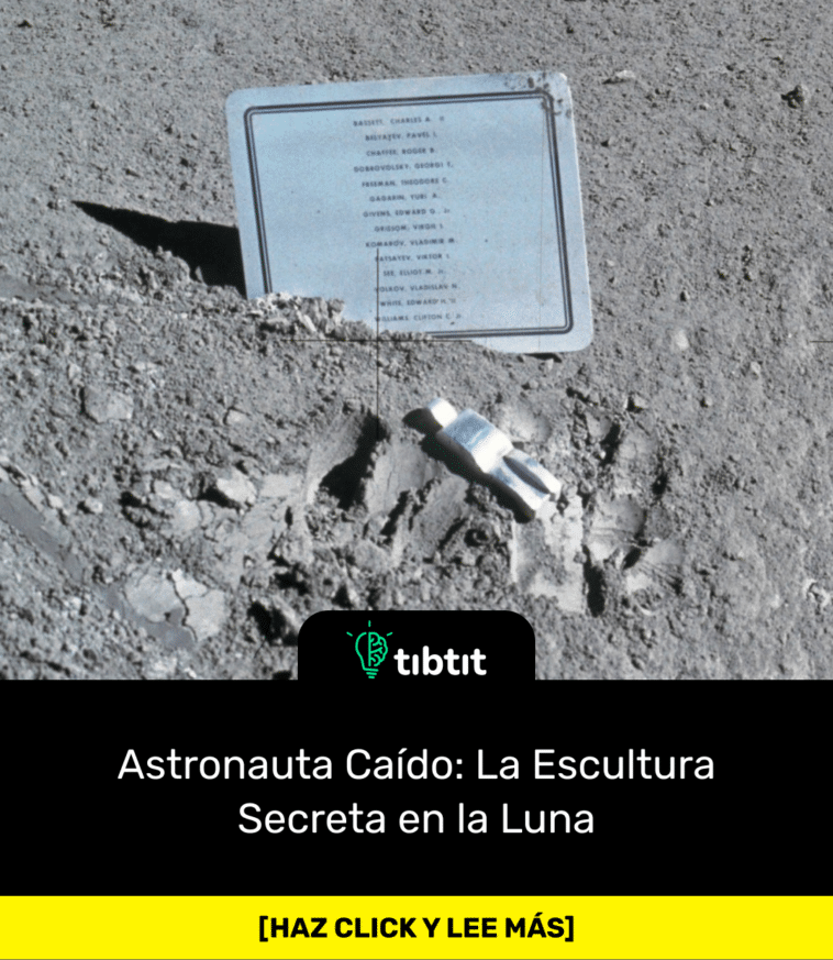 Astronauta Caído: La Escultura Secreta en la Luna