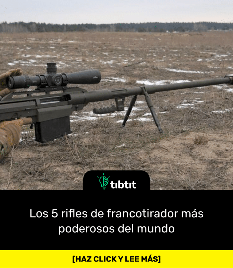 Los 5 rifles de francotirador más poderosos del mundo