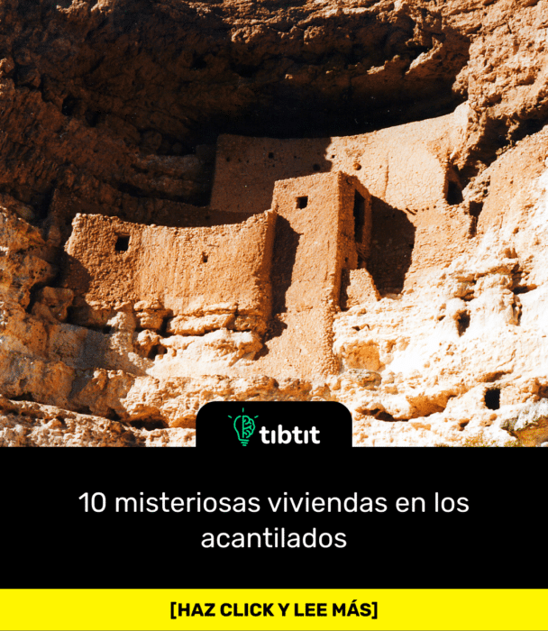 10 misteriosas viviendas en los acantilados