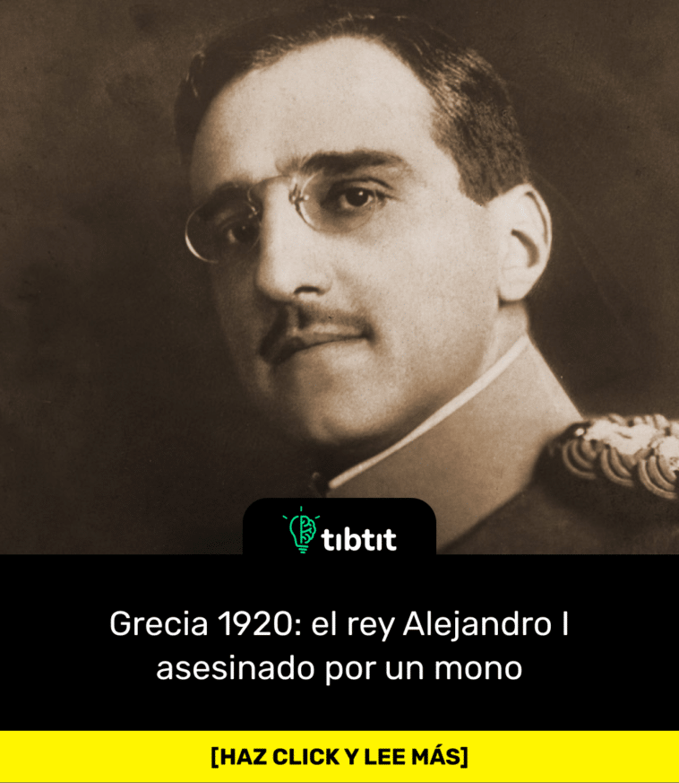 Grecia 1920: el rey Alejandro I asesinado por un mono